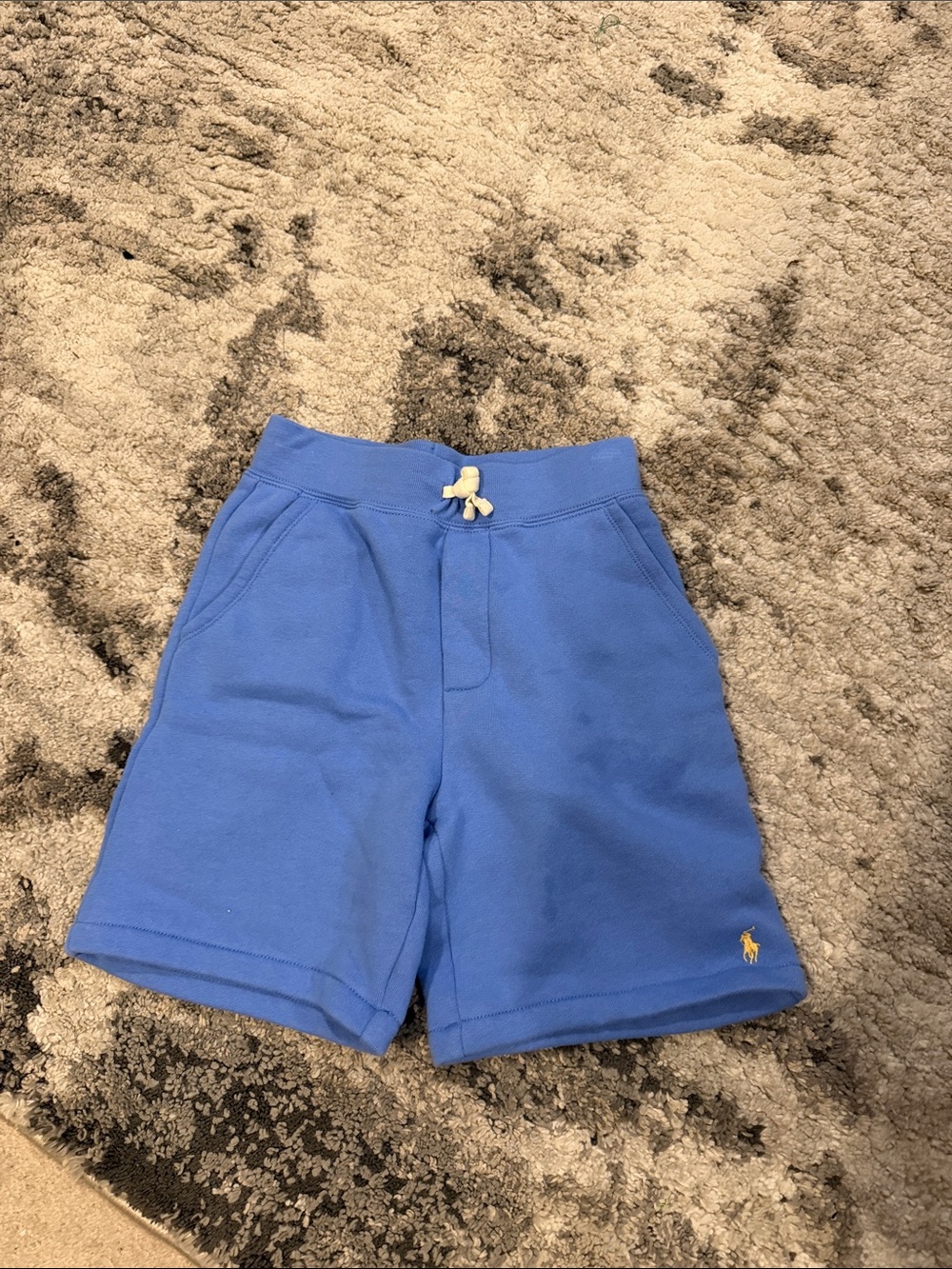 Polo by Ralph Lauren Boys' Royal Blue Knit Drawstring Shorts